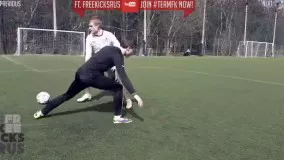 آموزش 3 تکنیک جالب در فوتبال