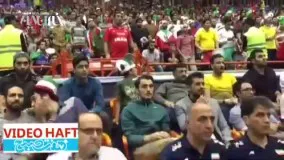 واکنشهای فرزند سید حسن خمینی در هنگام بازی ایران-آرژانتین
