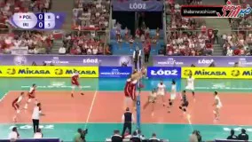 خلاصه والیبال لهستان 3-0 ایران