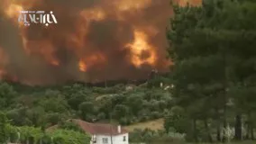  آتش‌سوزی فاجعه‌بار در پرتغال