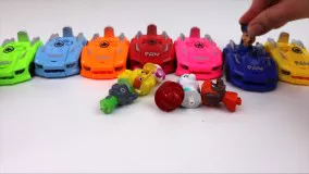 اسباب بازی برای آموزش رنگ ها و اعداد