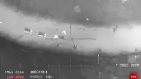  انهدام داعش و ماشینهای جنگی آنها هنگام فرار از دید دوربین دید در شب (جالبه)