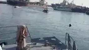 [Video] این، اولین ویدیو از لحظه ورود صیادان آزاد شده از زندان عربستان به خور گناوه است