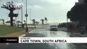 طوفان بی سابقه در آفریقای جنوبی