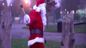 دوربین مخفی فوق العاده خنده دار و ترسناک بابانویل قاتل