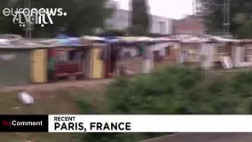 وضعیت ناگوار مهاجران در پیاده‌روهای پاریس