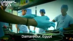 رستورانی مصری که در آن پزشکان جوان آشپزی می کنند
