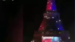 خوشامدگویی پاریس به نیمار با روشن کردن برج ایفل