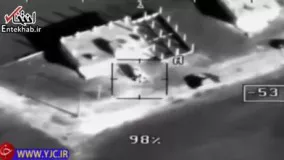 فیلم/ انهدام انبار تروریست‌های سوریه توسط جنگنده های روسی