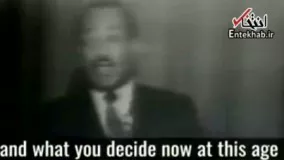 سخنرانی مارتین لوتر کینگ برای دانش آموزان در سال ۱۹۶۷