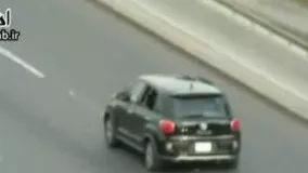 فیلم/ پنچر شدن خودروی پاپ فرانسیس در ليما!
