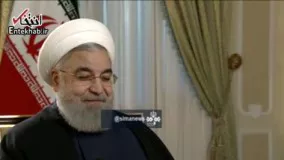 فیلم/ پاسخ روحانی به سوال رشيدپور درباره حضور در مناطق زلزله‌زده با خودروی ضدگلوله