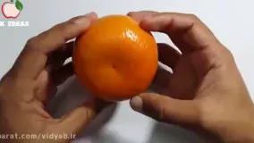 شارژ گوشی با پرتقال