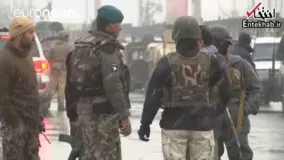 فیلم/ تیراندازی و انفجار در دانشگاه نظامی کابل؛ داعش مسئولیت حمله را برعهده گرفت