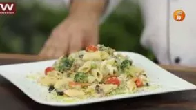 آشپزی آسان پاستا با سس سبزیجات