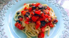 Veggie Spaghetti | پاستا سبزیجات