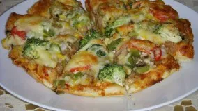 پیتزای ایرانی Iranian Pizza | Persian Pizza