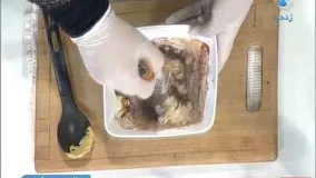 آموزش آشپزی آسان  ساندویچ فیله مرغ اسپایسی