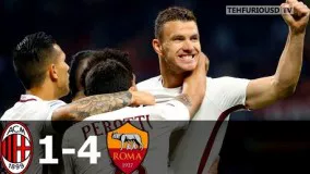 AC Milan vs AS Roma 1-4 All Goals and Highlights (Serie A) 2016-17 HD 720p