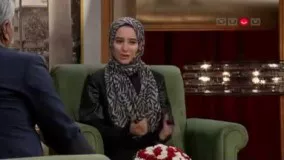 گفتگوی خنده دار الناز حبیبی با مهران مدیری برنامه دورهمی