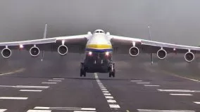 دانلود ویدیو Giant Antonov An-225 Mriya Takes off!!!