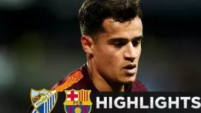 Malaga vs Barcelona 0-2 - All Goals & Highlights 