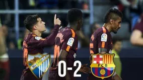 Malaga vs Barcelona 0-2 - All Goals & Extended Highlights 