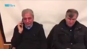 ‏مکالمه تلفنی علی ربیعی، وزیر کار  با خانواده یکی از افراد کشتی نفتکش ‎سانچی