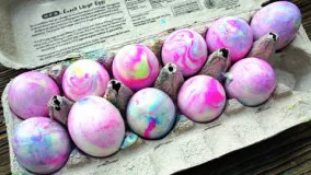 طرح تخم مرغ رنگی-عکس تخم مرغ عید