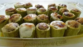 دلمه کدو سبز Stuffed Zucchini | Dolmeh Kadoo