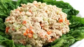 How To Make Tuna Salad - آموزش درست کردن سالاد تن ماهی