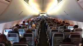 American 737-8 MAX / کابین مسافران