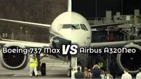 ویدیو مقایسهBoeing 737 MAX Vs Airbus A320 NEO