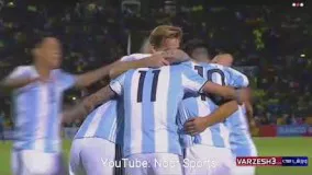 خلاصه بازی اکوادور 1_3 آرژانتین (مقدماتی جام جهانی ۲۰۱۸)