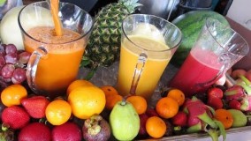 How To Make Super Fruit Juice - آموزش درست کردن سوپر آبمیوه انرژی زا