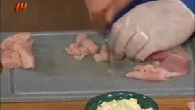 گراتن مرغ لذیذ