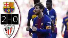 Barcelona vs Athletic Bilbao 2-0 Resumen Highlights La Liga 2018