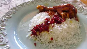 Barberry Rice with Chicken | Zereshk Polo | زرشک پلو