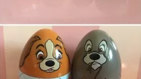 نقاشی سگ روی تخم مرغ-8-تخم مرغ سگی