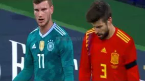 خلاصه بازی آلمان و اسپانیا