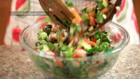 Fattoush Salad (Healthy Salad) recipe سالاد سالم فتوش