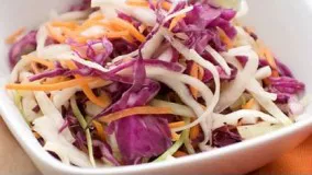 How To Make Cabbage Salad - آموزش درست کردن سالاد کلم
