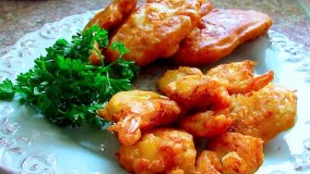 pop up Chicken and Shrimp | مرغ  و میگو پفکی