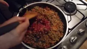 jadid Loobia polo Iranian food لوبیا پلو