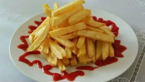 سیب زمینی سرخ کرده ترد Crunchy French Fries | Sibzamini Sorkhkarde Tord