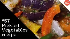 Turshi Recipe - Pickled Vegetables 'Afghan Cuisine' ترشی افغانی