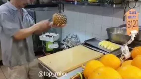  طریقه برش آناناس