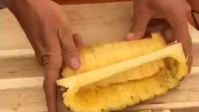 آموزش برش آناناس