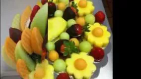 40 مدل جدید تزیین میوه برای شب یلدا