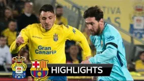 ویدیو بازی Las Palmas vs Barcelona 1-1 